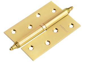 MS 100X70X2.5 R AB, Петля стальная правая, цвет-бронза