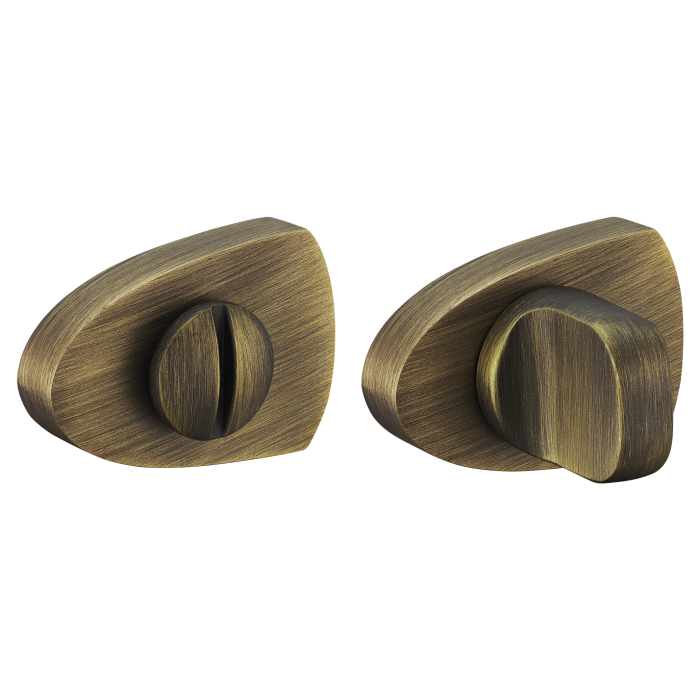 LUX-WC-UN CAFFE, завертка сантехническая, цвет - кофе