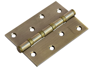 Петля стальная универсальная, MS 100X70X2.5-4BB MSG, 1шт., цвет -  мат. сатинированное золото