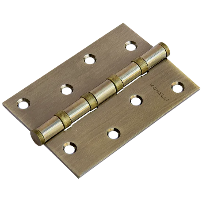 MS 100X70X2.5-4BB AB, петля стальная универсальная 1шт., цвет бронза