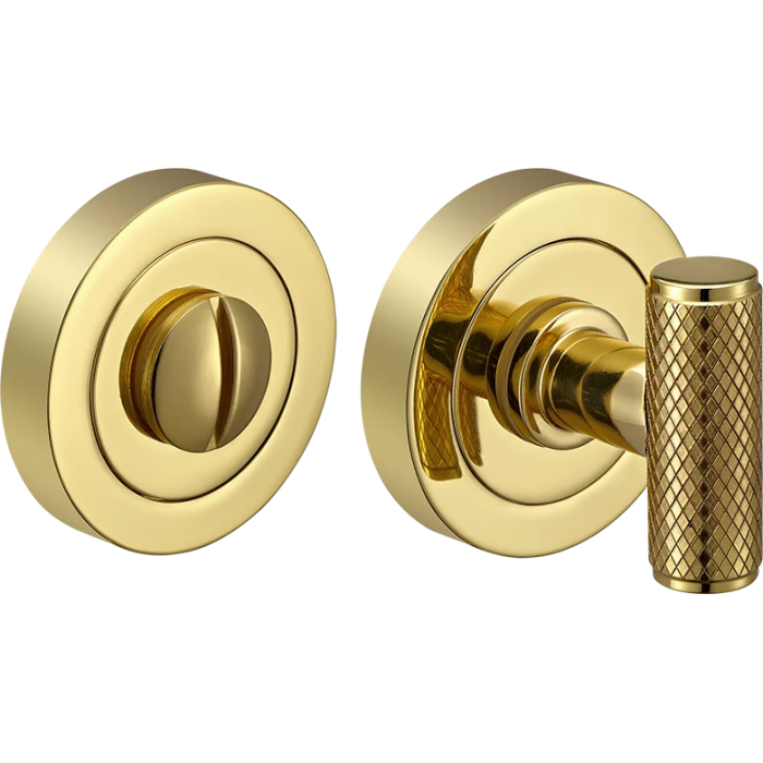 LUX-WC-BRIDGE OTL, завертка сантехническая для ручки BRIDGE, цвет - золото