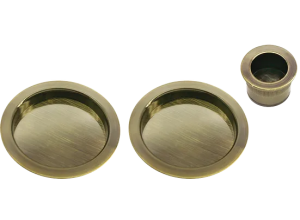 MHS-1 AB, ручка для раздвижных дверей, цвет - бронза