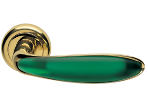 MURANO R4 CRO/ROSA, ручка дверная, цвет - хром/кварц