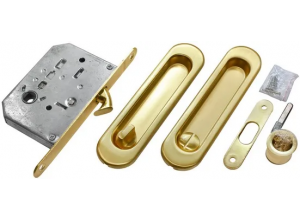 MHS150 WC AB, комплект для раздвижных дверей, цвет - античная бронза