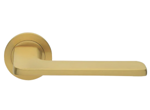 ROCK R1 OBR, ручка дверная, цвет -  кофе