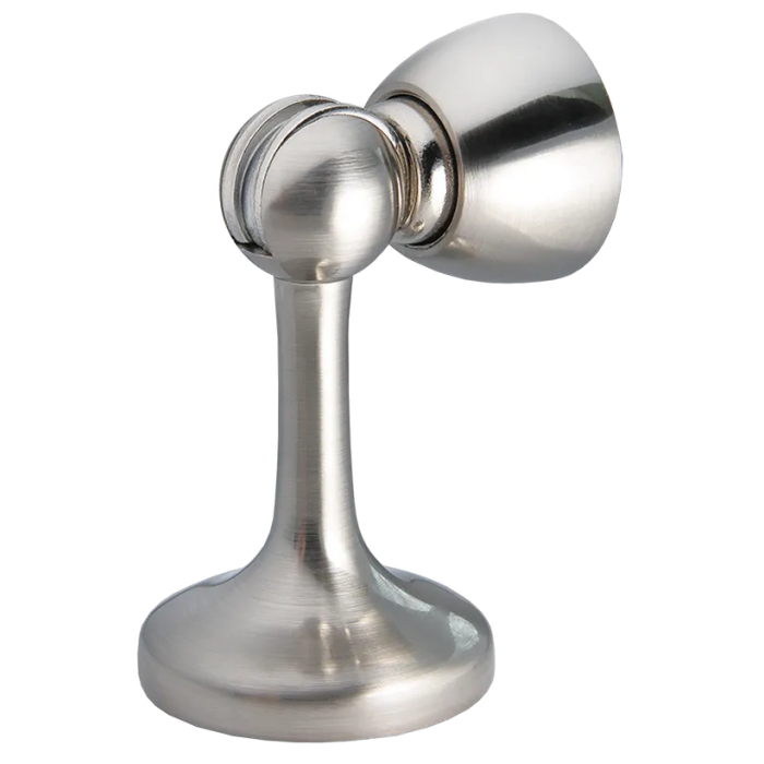 MDS-3 SN дверной ограничитель магнитный, цвет - белый никель