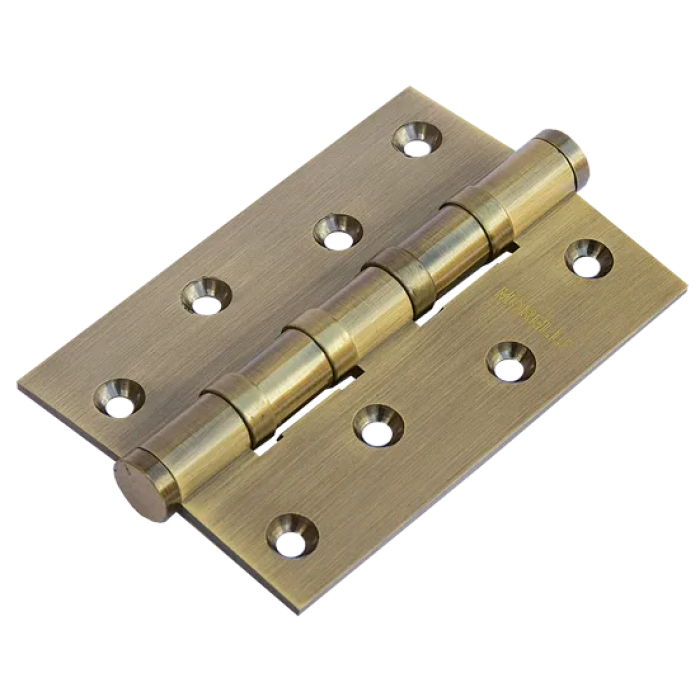 MBU 100X70X3-4BB AB, петля латунная универсальная, цвет - бронза