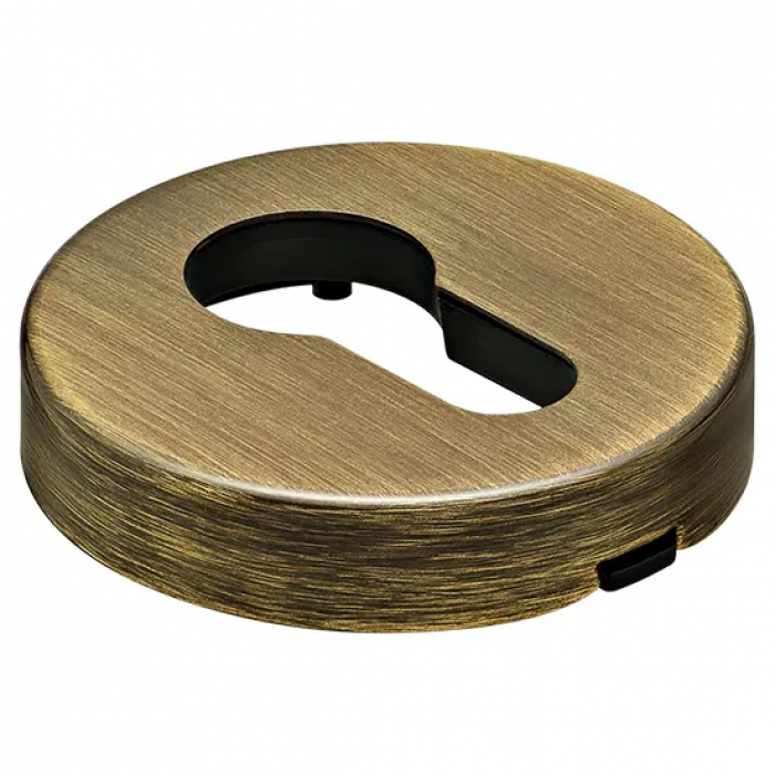 LUX-KH-R3 OBR, накладка на евроцилиндр, цвет - кофе