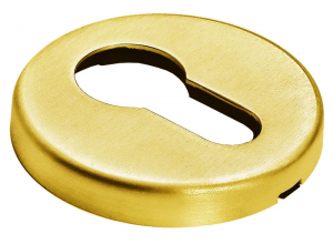 LUX-KH-R5 CAFFE, накладка на ключевой цилиндр, цвет - кофе