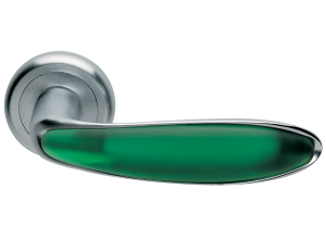 MURANO R4 CRO/ROSA, ручка дверная, цвет - хром/кварц