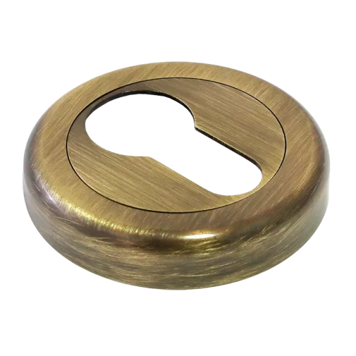 LUX-KH-R4 OBR, накладка на евроцилиндр, цвет - кофе