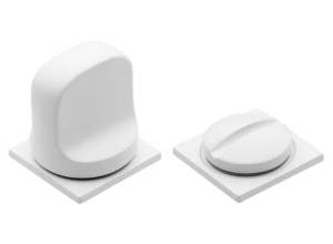 LUX-WC-SM BIA, завертка сантехническая, цвет - белый