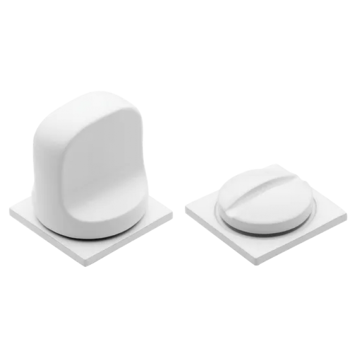 LUX-WC-SM BIA, завертка сантехническая, цвет - белый