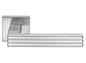 MAGLEV, ручка дверная на квадратной накладке MH-52-S6 BL, цвет - черный