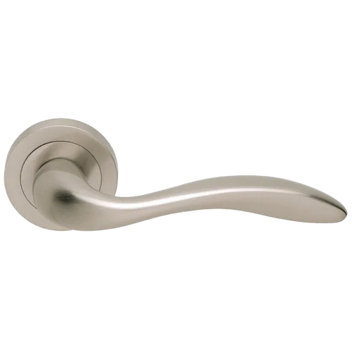 LEON R2 NIS, ручка дверная, цвет -  матовый никель