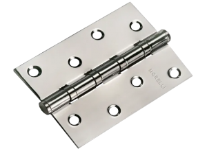 Петля стальная универсальная, MS 100X70X2.5-4BB MSG, 1шт., цвет -  мат. сатинированное золото