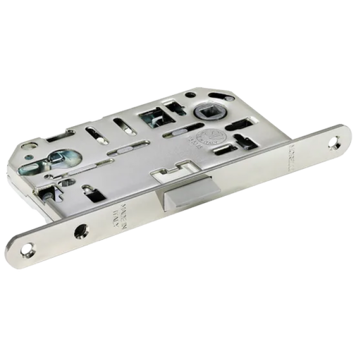 IP L PC, защелка бесшумная под цилиндр, цвет - хром