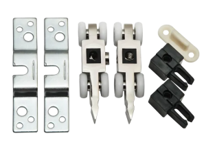 SET 4, комплект роликов 4-колес. для раздвижных дверей