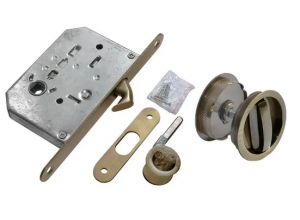 MHS-1 WC AB, комплект для раздвижных дверей, цвет - бронза