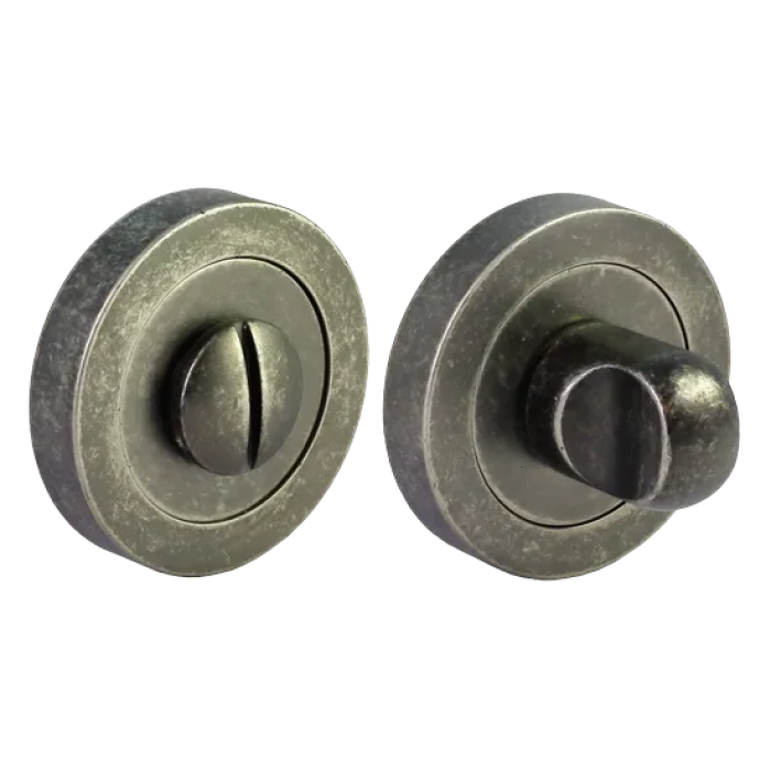 LUX-WC-R2 FEA, завертка сантехническая, цвет - состаренное серебро