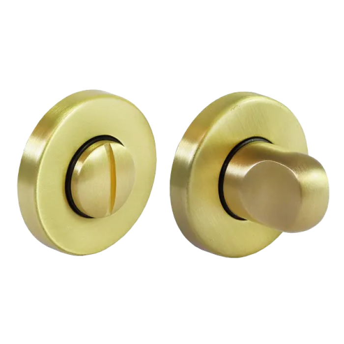 LUX-WC-R3-E OSA, завертка сантехническая, цвет - матовое золото