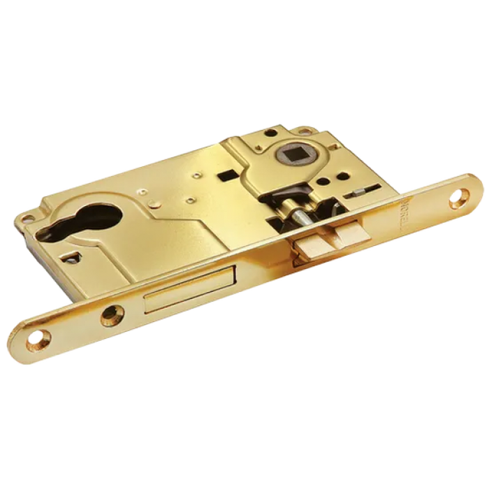 L1885 PG, замок с ригелем  под цилиндр, цвет - золото