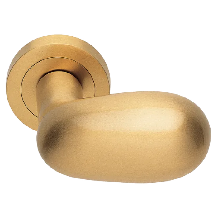 UOVO R2 OSA, ручка дверная, цвет - матовое золото