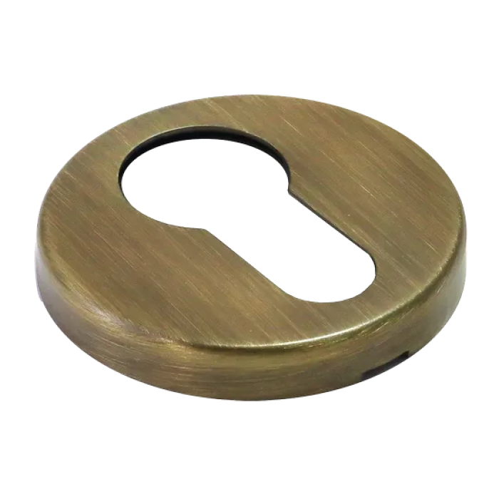 LUX-KH-R3-E OBR, накладка на евроцилиндр, цвет - кофе