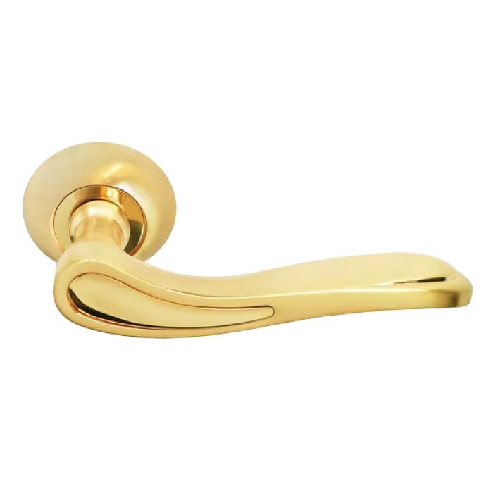 LONDON EYE, ручка дверная MH-26 SG/GP, цвет - мат.золото/золото