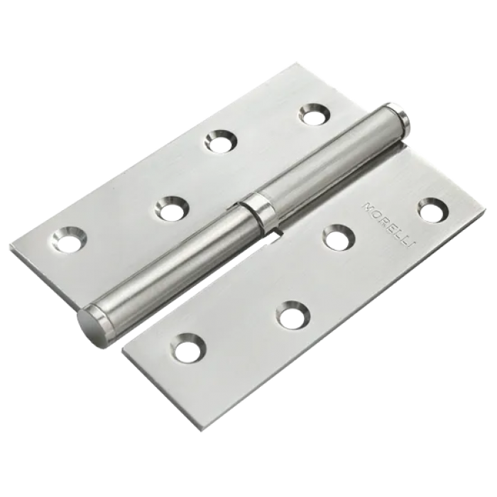 MSD 100X70X2.5 PC L, петля стальная левая, цвет - хром