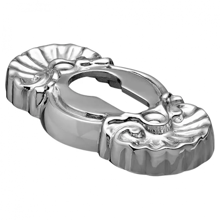 LUX-KH-V CRO, накладка на евроцилиндр, цвет -  хром