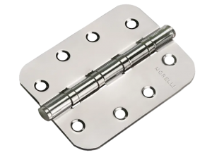 MS-C 100X70X2.5-4BB AB, петля стальная скругленная универсальная, цвет - бронза