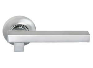 POMPIDU, ручка дверная MH-18 SC/CP, цвет - мат.хром/хром