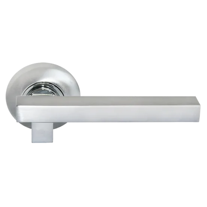 POMPIDU, ручка дверная MH-18 SC/CP, цвет - мат.хром/хром