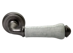 UMBERTO, ручка дверная MH-41-CLASSIC OMB/CH, цвет-старая мат.бронза/шампань