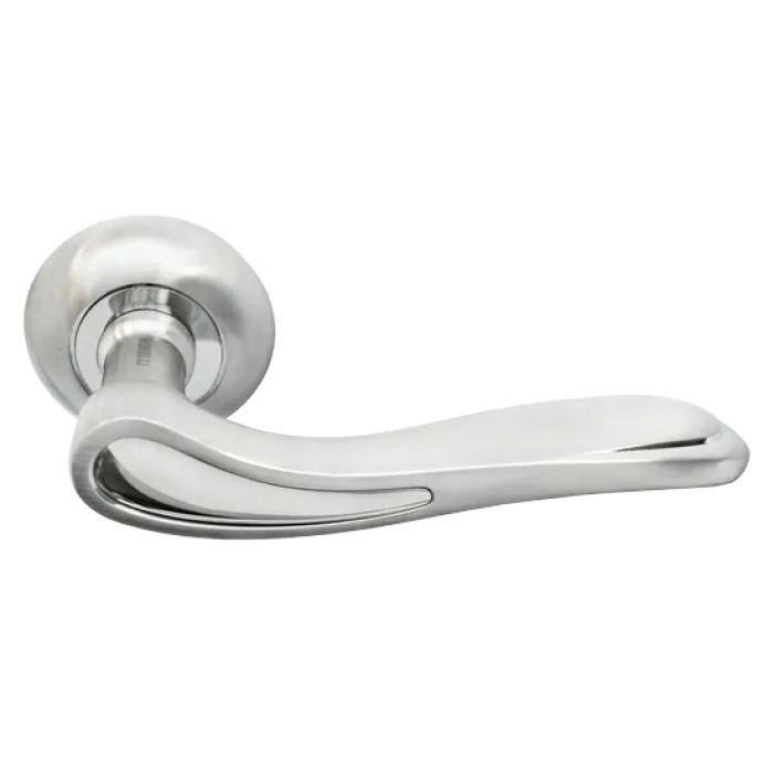 LONDON EYE, ручка дверная MH-26 SC/CP, цвет - мат.хром/хром
