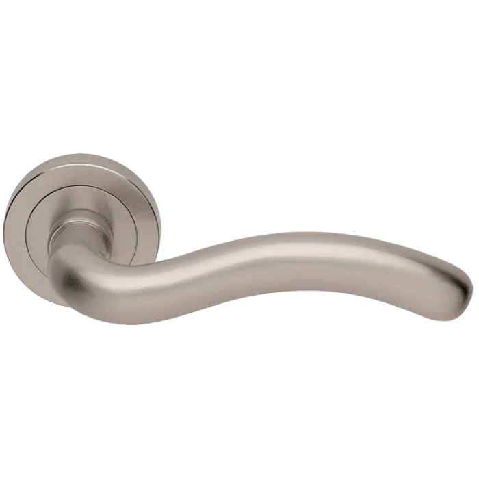 SNAKE R2 NIS, ручка дверная, цвет - матовый никель