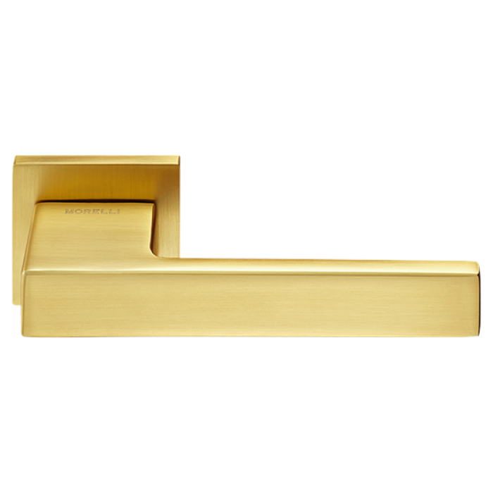 LOT ручка дверная на квадратной розетке 6 мм MH-56-S6 MSG, цвет - мат.сатинированное золото