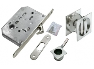 MHS-2 WC AB, комплект для раздвижных дверей, цвет - античная бронза