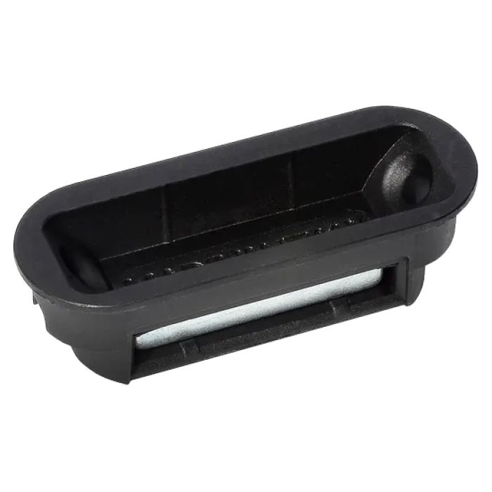 Ответная планка магнитная W7 B, цвет - черный