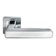 FLEX, ручка дверная на квадратной накладке MH-44 SC/CP-S55, цвет - матовый хром/хром