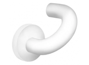 LUX-WC-ANTI BIA, завертка сантехническая, цвет - белый