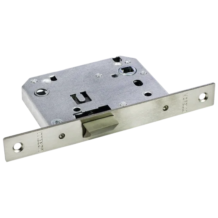 2070P SN, защелка бесшумная сантехническая, цвет - никель