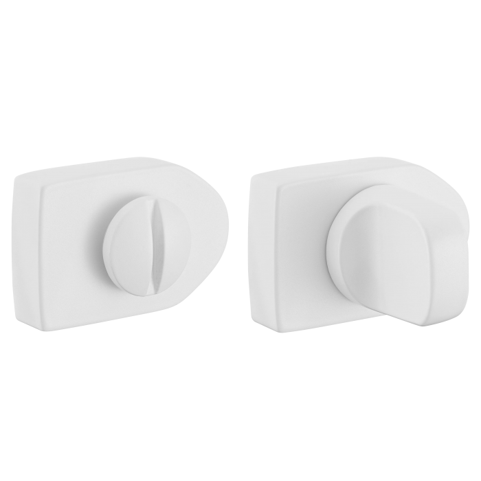 LUX-WC-SH BIA, завертка сантехническая, цвет - белый