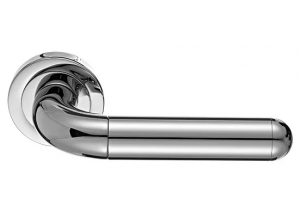 GAVANA R2 NNO, ручка дверная, цвет - черный хром/золото