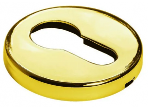 LUX-KH-R5 CAFFE, накладка на ключевой цилиндр, цвет - кофе