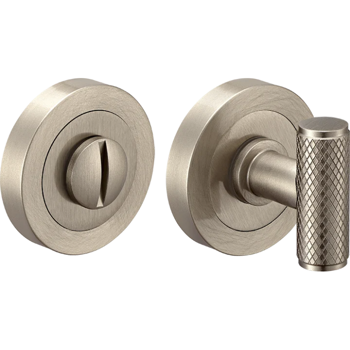 LUX-WC-BRIDGE NIS, завертка сантехническая для ручки BRIDGE, цвет - мат. никель