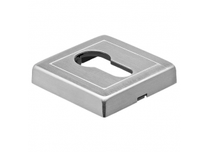 LUX-KH-S3 CRO, накладка на евроцилиндр, цвет -  хром