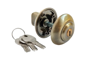 MH-CYL AB, завертка с цилиндром, цвет - античная бронза