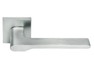 MERCURY, ручка дверная на квадратной накладке MH-53-S6 BL, цвет - черный